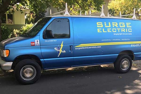 Surge Electric — Van Wrap