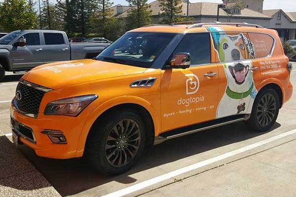 Dogtopia — SUV Wrap